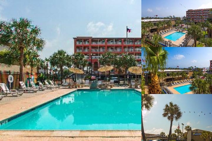 Beachfront Palms Resort Galveston, an Ascend Collection Hotel photo collage