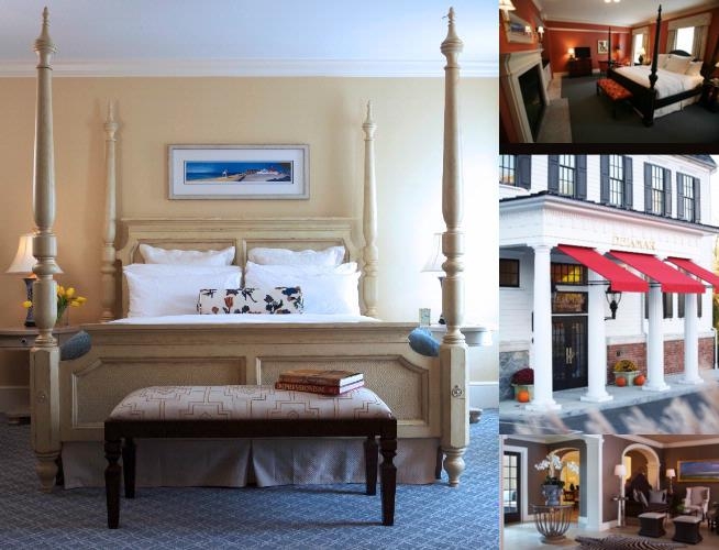 Delamar Southport photo collage