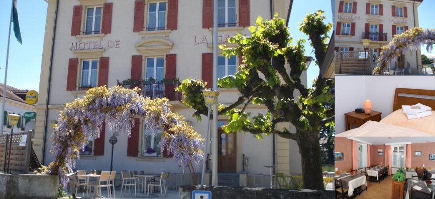 Hotel De La Gare photo collage