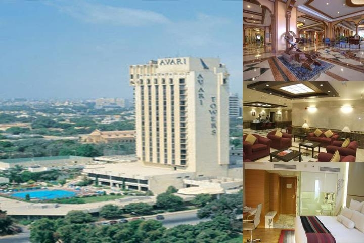 Avari Towers Karachi photo collage