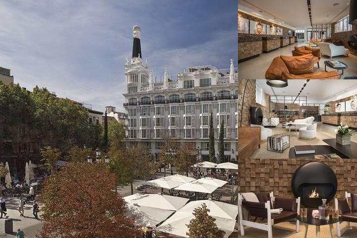 ME Madrid by Melia photo collage
