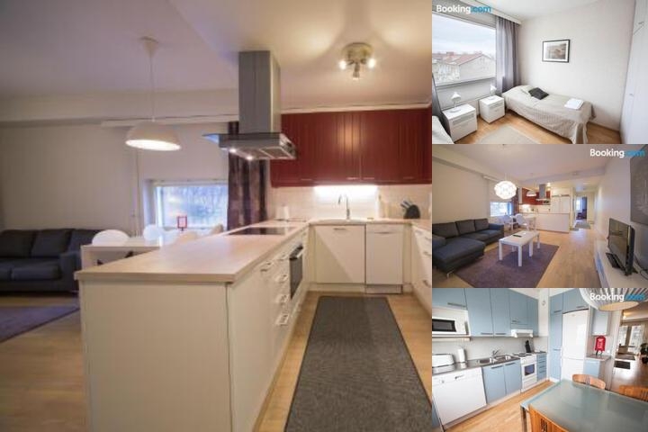 Kotimaailma Apartments Turku photo collage
