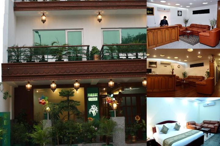 Hotel Forest Green photo collage