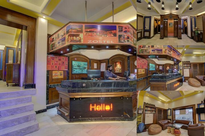 Zostel Delhi photo collage