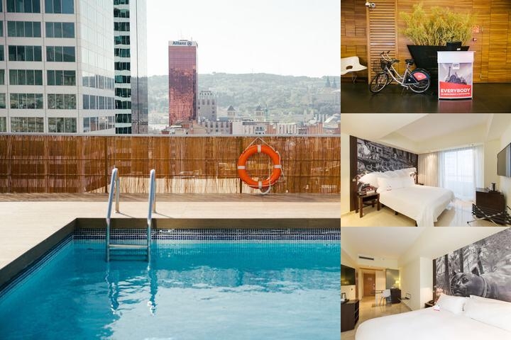 Moxy Barcelona photo collage