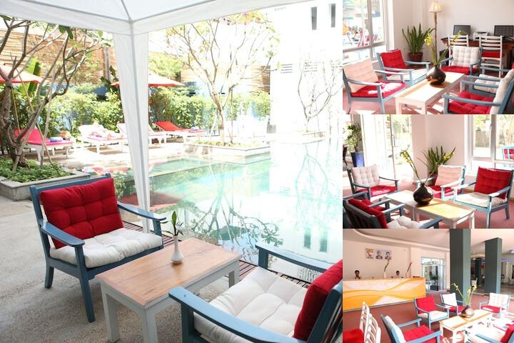 The Frangipani Living Arts Hotel & Spa photo collage