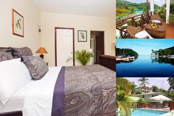 Marigot Beach Club and Dive Resort photo collage