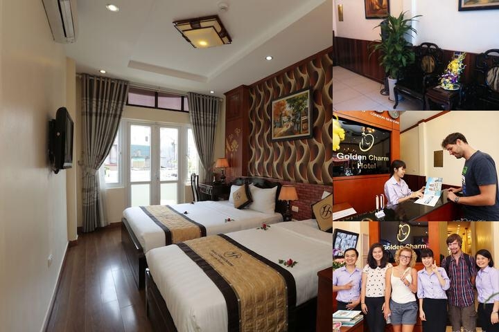 Hanoi Golden Charm Hotel photo collage