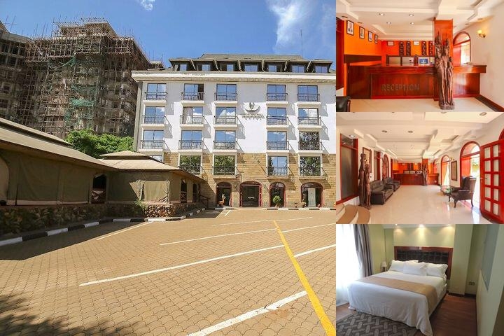Nairobi Upperhill Hotel photo collage