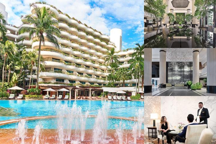 Shangri La Singapore photo collage