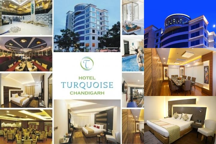 Hotel Turquoise photo collage
