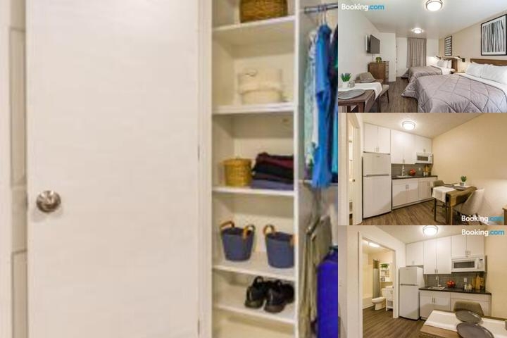 Intown Suites Houston Webster Nasa photo collage