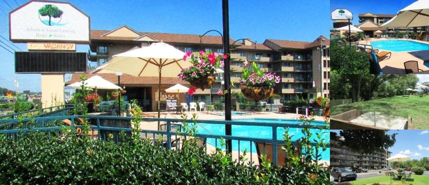 Arbors at Island Landing Hotel & Suites photo collage