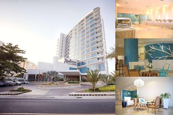 Radisson Cartagena Ocean Pavillion Hotel photo collage