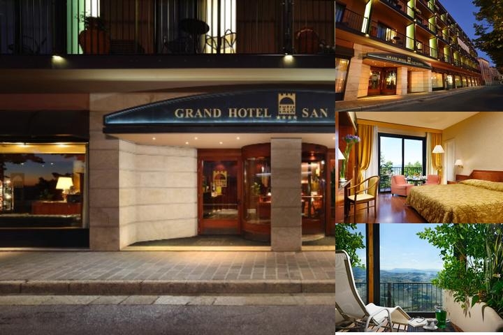 Grand Hotel San Marino photo collage