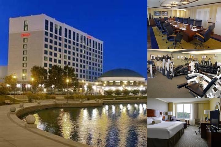 Newport News Marriott at City Center photo collage