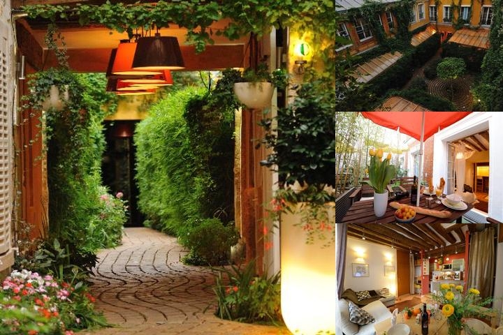 Les Patios Du Marais photo collage