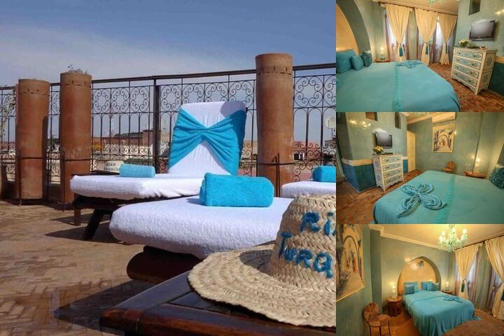 Riad Turquoise photo collage