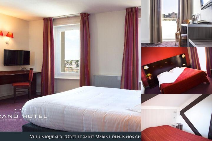 Grand Hôtel Abbatiale Bénodet The Originals Relais photo collage