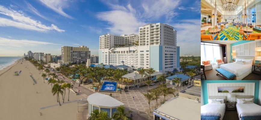 Margaritaville Hollywood Beach Resort photo collage