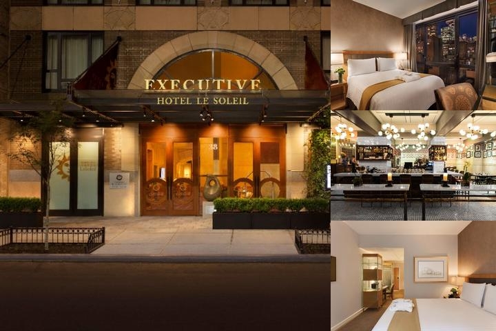 Executive Hotel Le Soleil New York photo collage