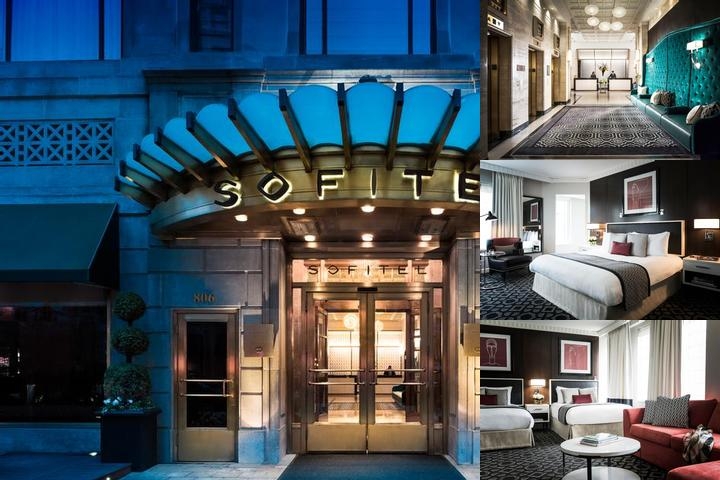 Sofitel Washington DC Lafayette Square photo collage