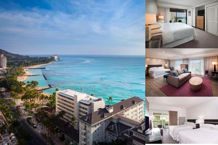 Sheraton Princess Kaiulani Waikiki Beach photo collage