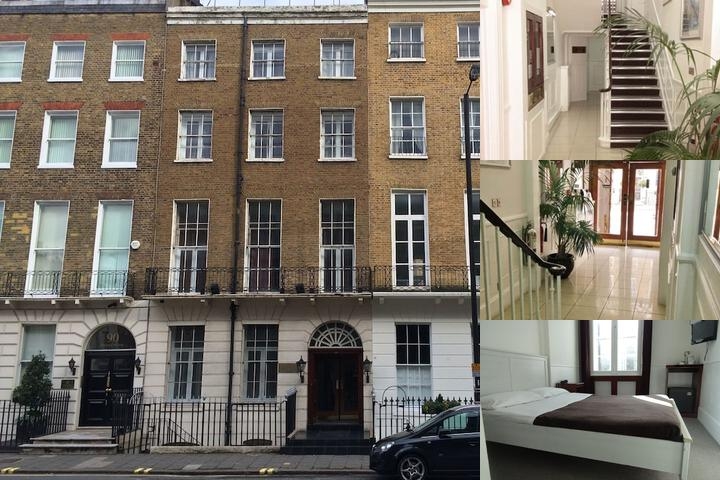 London Continental Hotel photo collage