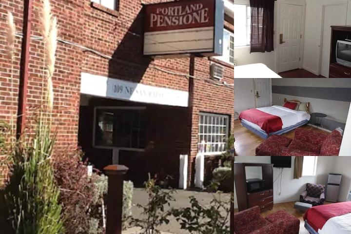 Portland Pensione photo collage