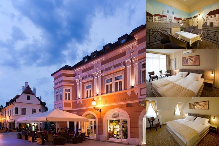 Barokk Hotel Promenad photo collage