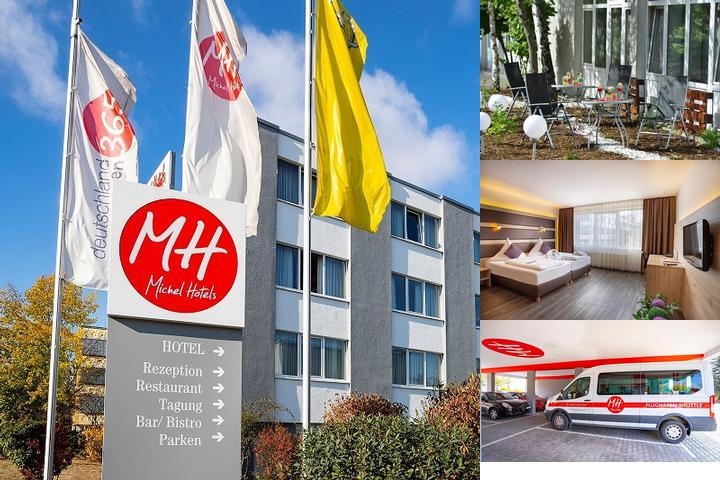 Michel Hotel Rüsselsheim Frankfurt Airport photo collage