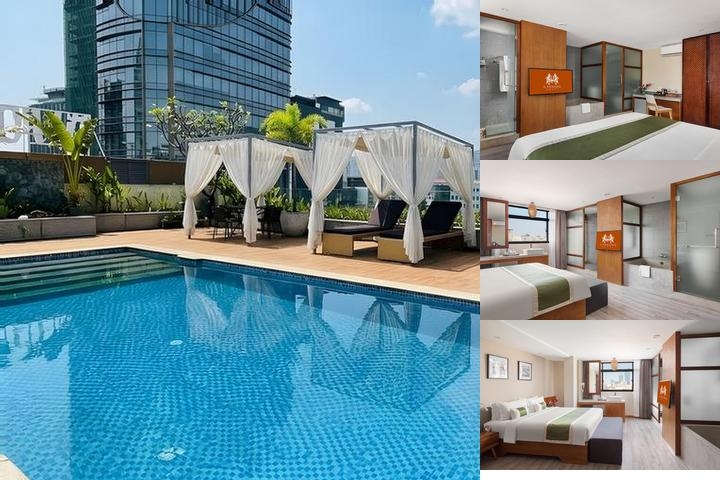 Monivong Clover Hotel photo collage