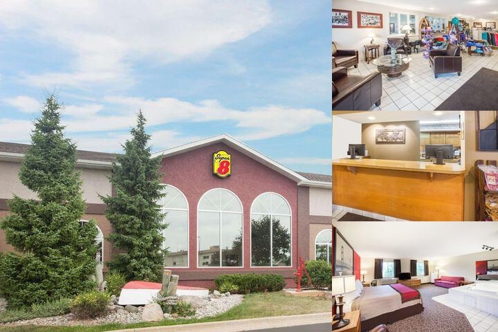 Super 8 by Wyndham West Branch photo collage