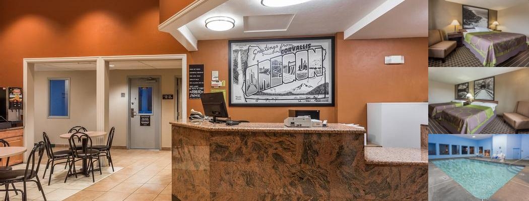 Super 8 by Wyndham Corvallis photo collage