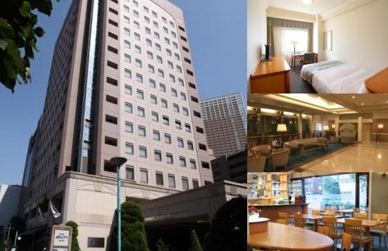 Hotel Jal City Tamachi Tokyo photo collage