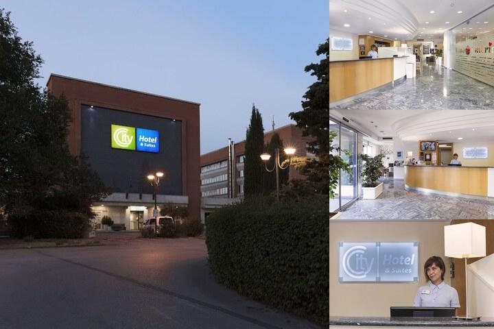 City Hotel & Suites Foligno photo collage