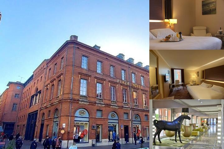 Plaza Hotel Capitole Toulouse photo collage