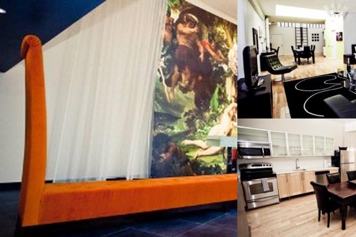 Loft Hotel photo collage