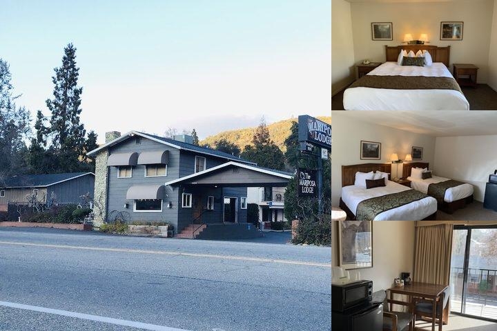 Mariposa Lodge photo collage