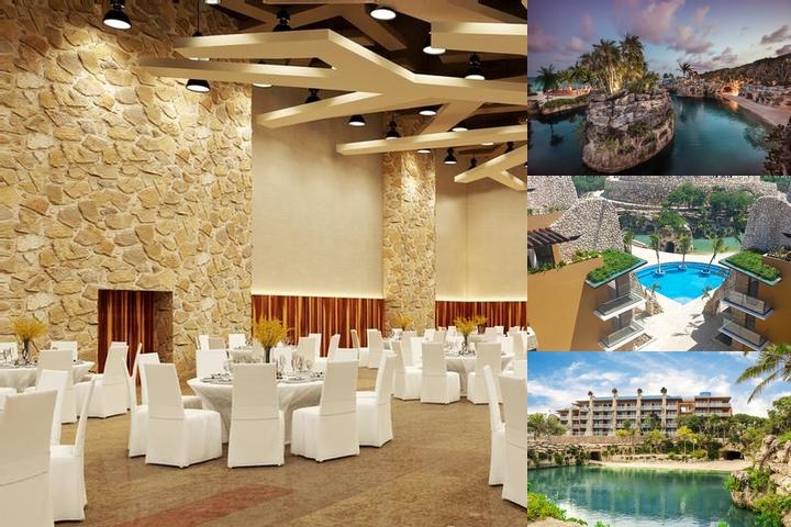 Hotel Xcaret Mexico photo collage