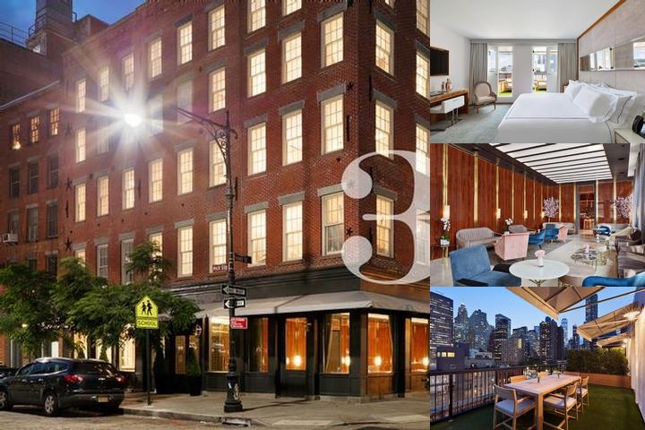 33 Hotel New York City Seaport photo collage