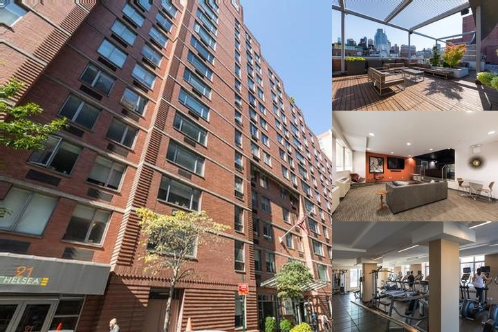 Global Luxury Suites at 21 Chelsea photo collage