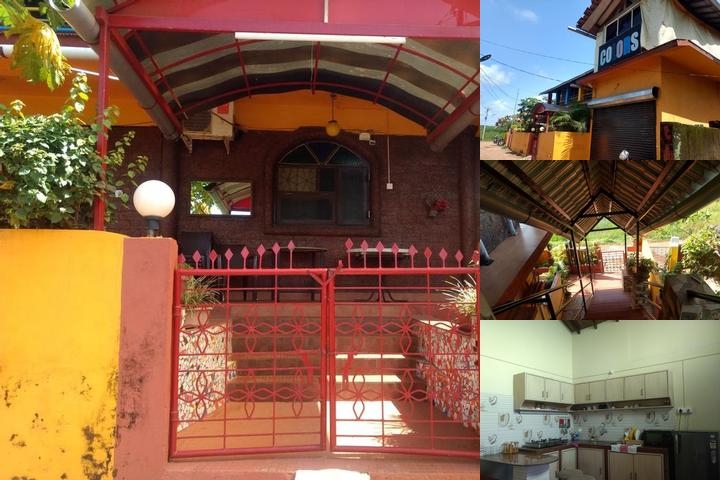 Colours Guest House Anjuna Goa photo collage