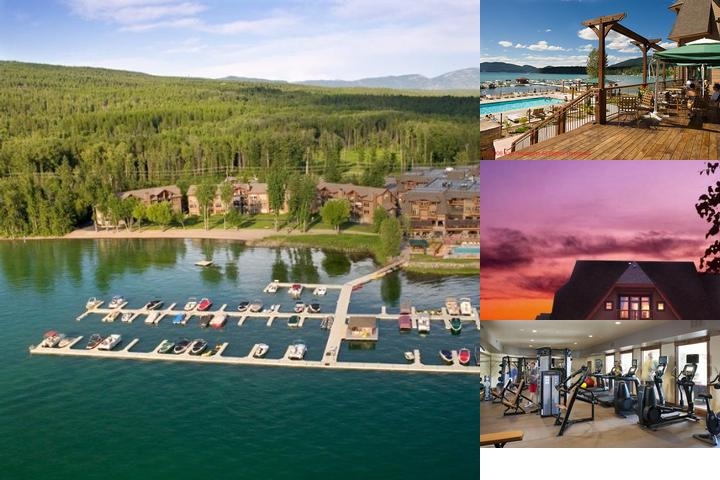 Lodge at Whitefish Lake photo collage