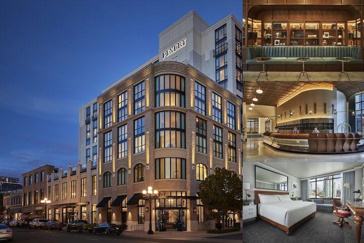 Pendry San Diego photo collage