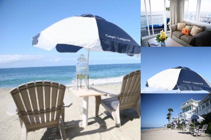Capri Laguna on the Beach photo collage