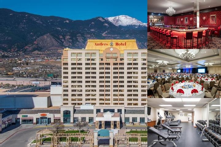 The Antlers a Wyndham Hotel photo collage