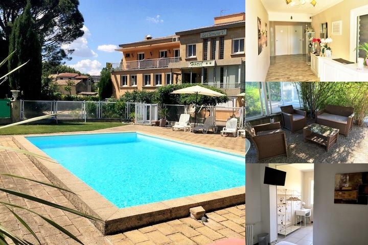 Logis Le Clement V photo collage