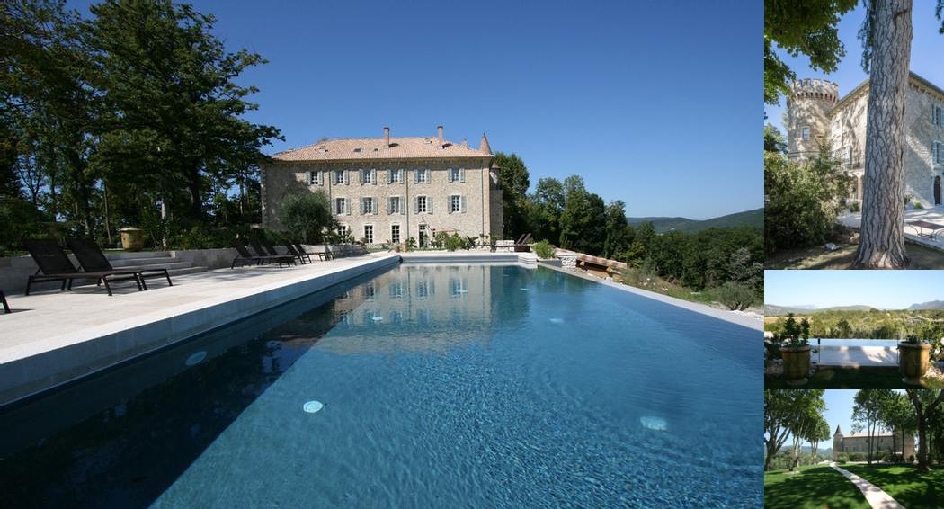 Château Les Oliviers De Salettes Hotel Restaurant Spa photo collage