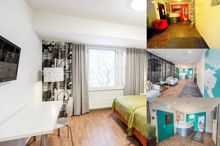 Forenom Aparthotel Helsinki Herttoniemi photo collage